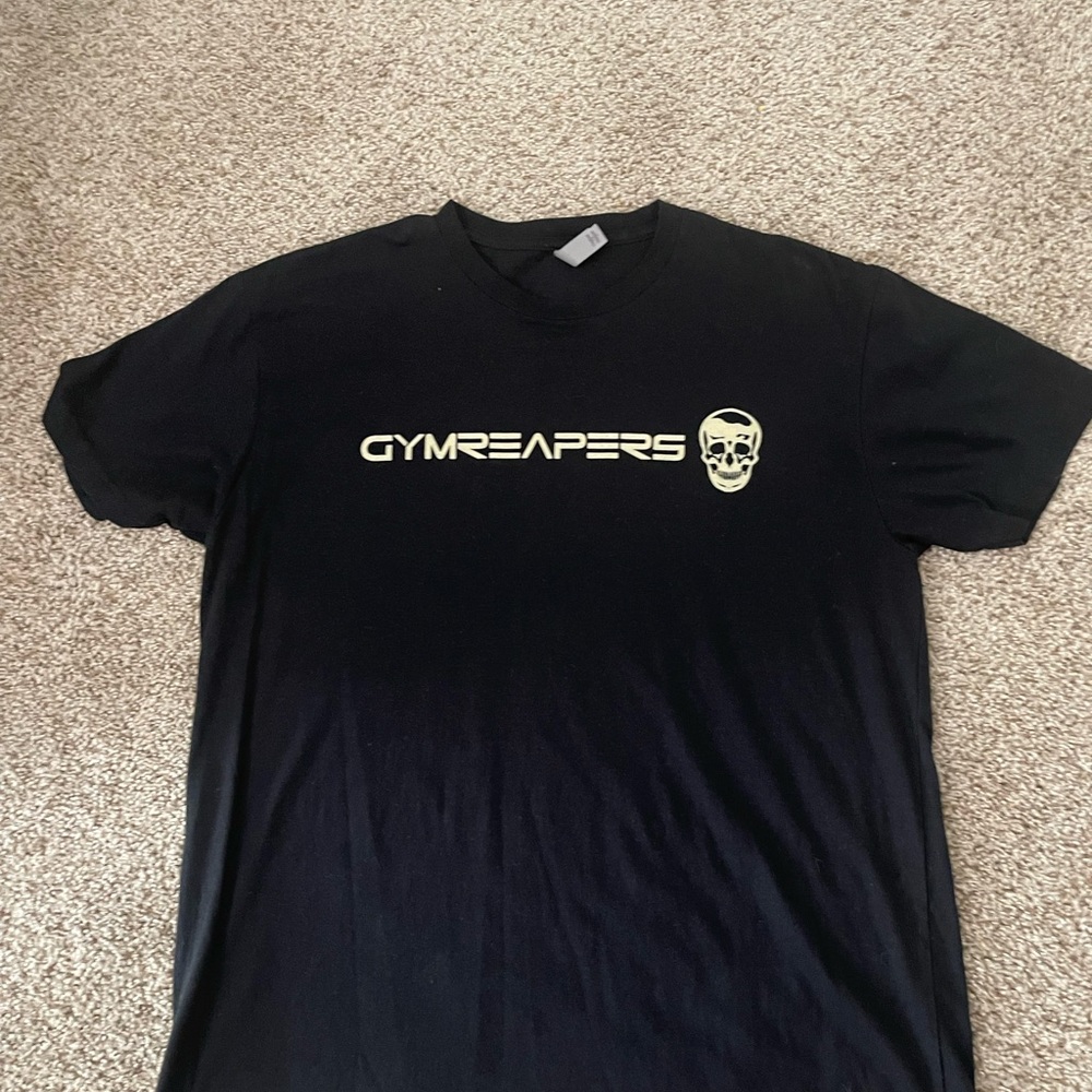 Black T-Shirt Gymreapers